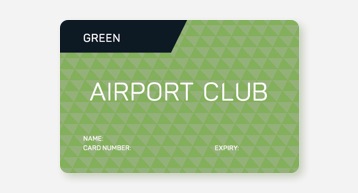 Green Airport Club Card Green Airport Club Card