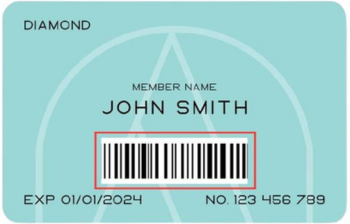 The Airport Club back of card