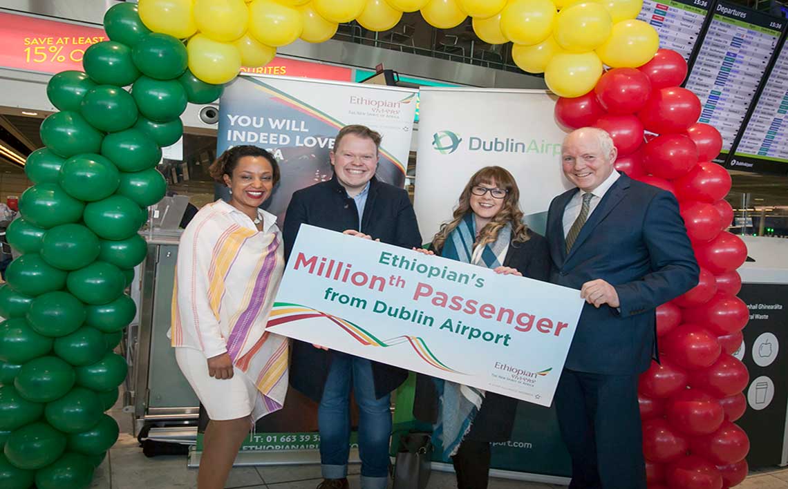 Ethiopian 1 million passengers