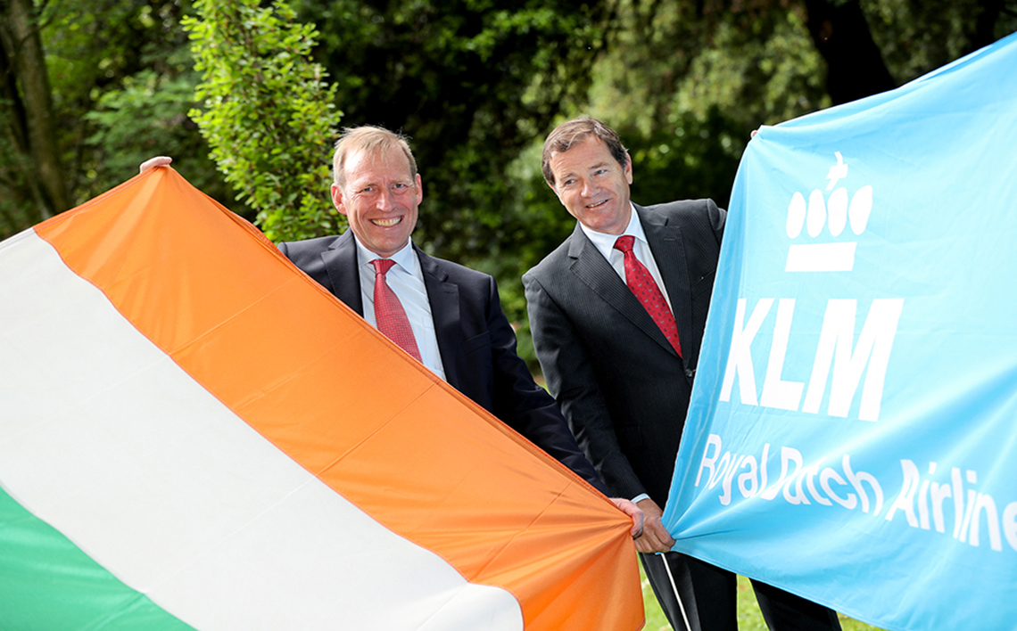 KLM and lreland lauch KLM