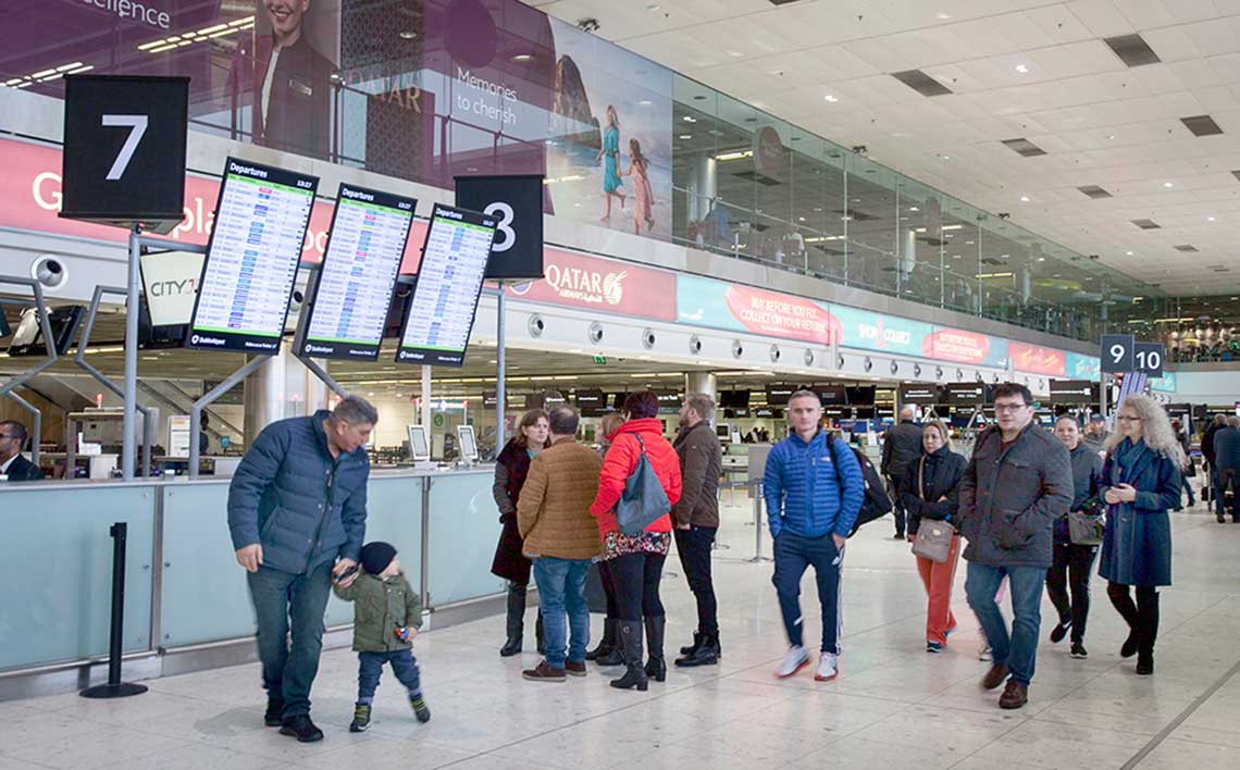 departures area terminal 1