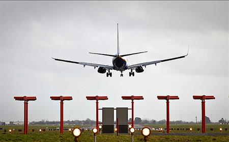 plane landing