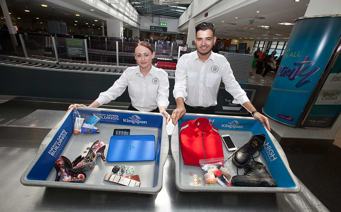 Security tray guidelines Security tray guidelines