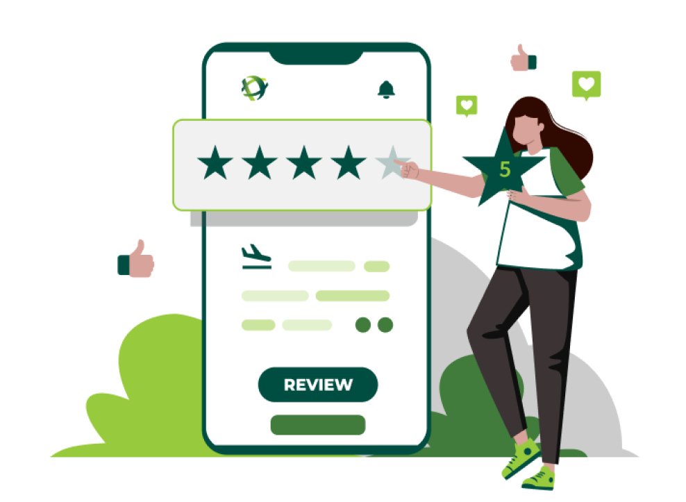 Rate your experience of The Airport and The App Rate your experience of The Airport and The App