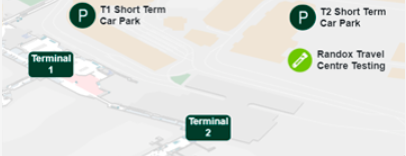 at the airport map nav