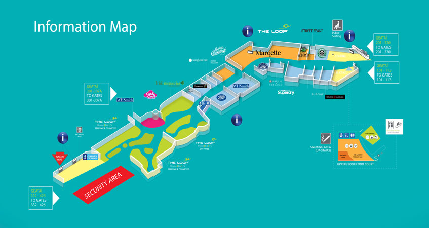 Dublin Airport Terminal 2 Map Tourist Map Of English Dublin Airport Terminal 2 Map Tourist Map Of English