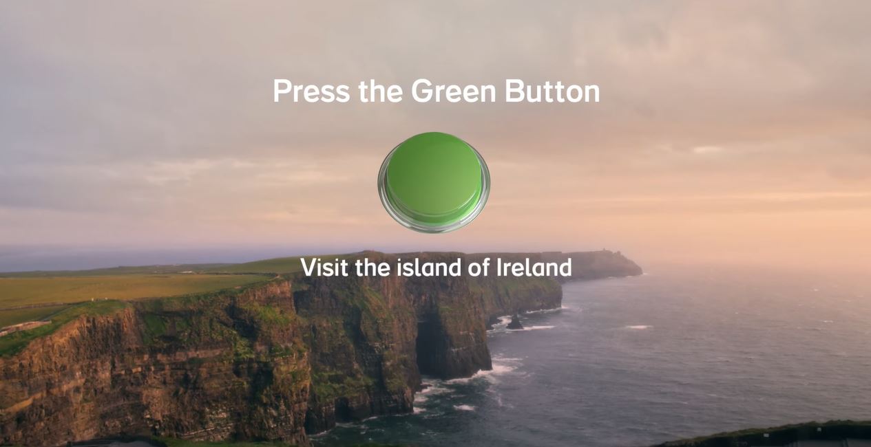 Tourism Ireland's Green Button