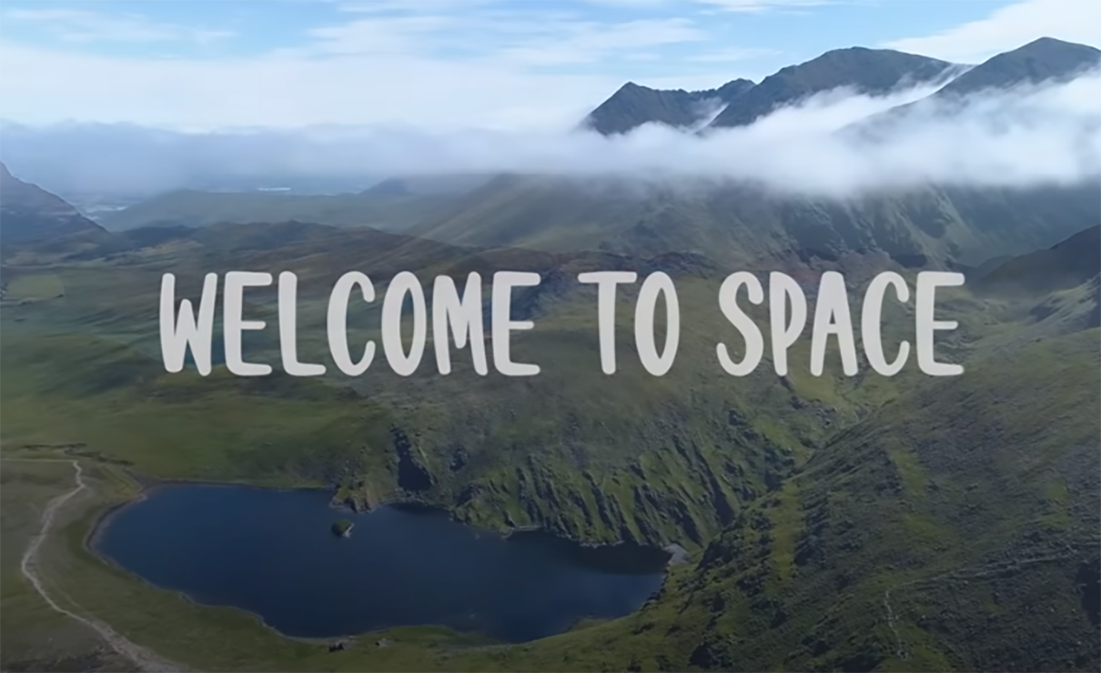 welcome to space