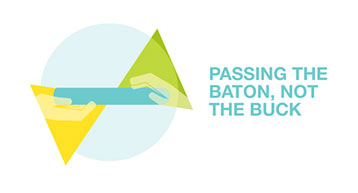 passing the baton not the buck Dublin Airport values passing the baton not the buck Dublin Airport values