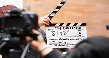Action Clapper Film Director 