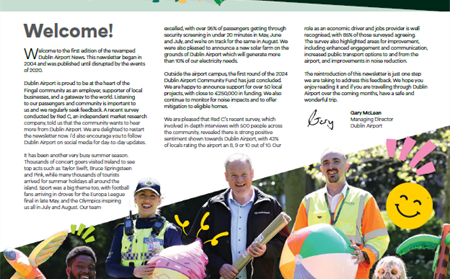 Dublin Airport News - Summer 2024
