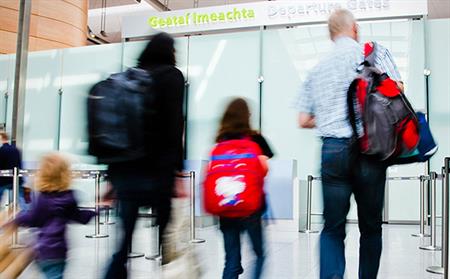 Travelling with children  Dublin Airport 