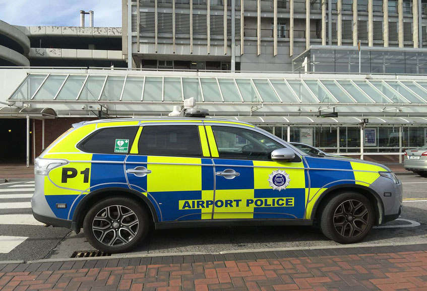 airport police car