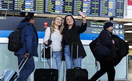 Passengers at Dublin Airport