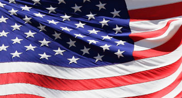 American Flag US Travel