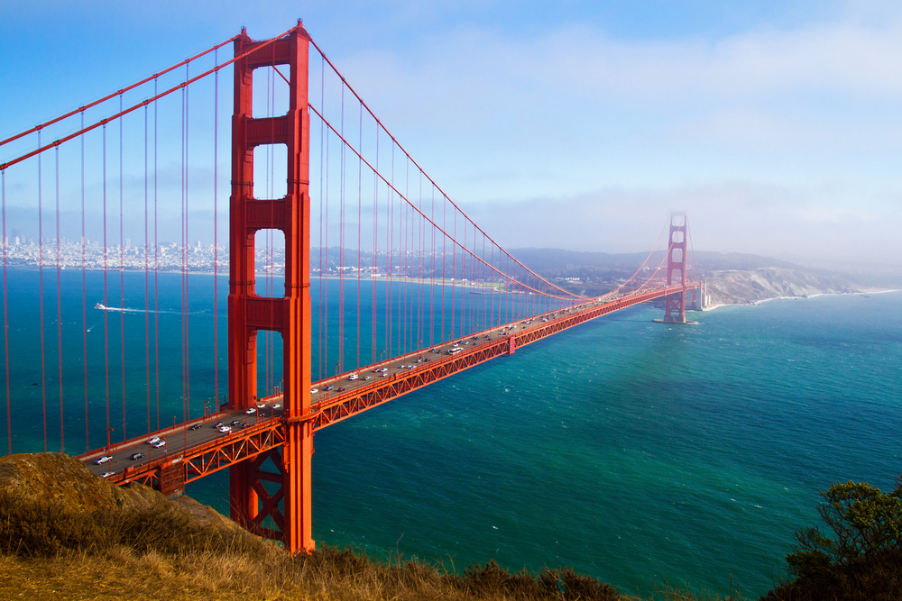 Photo of San Francisco's Golden Gate Bridge
