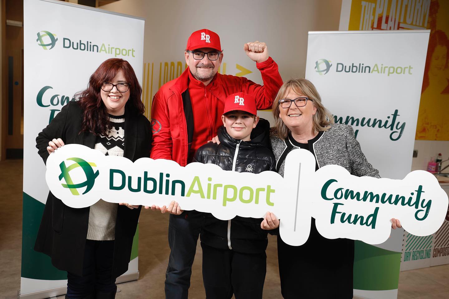 Dublin Airport's Community Fund Empowers Red Rox Baseball Club for Success