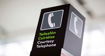 courtesy phone signage courtesy phone signage