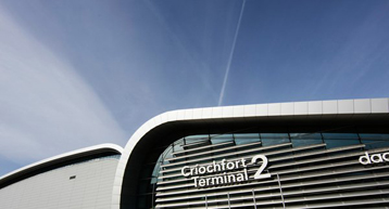 exterior of Terminal 2 building Dublin Airport exterior of Terminal 2 building Dublin Airport