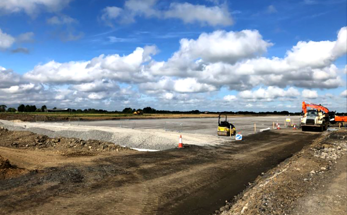 Construction construction, north runway, runway, mitigation measures