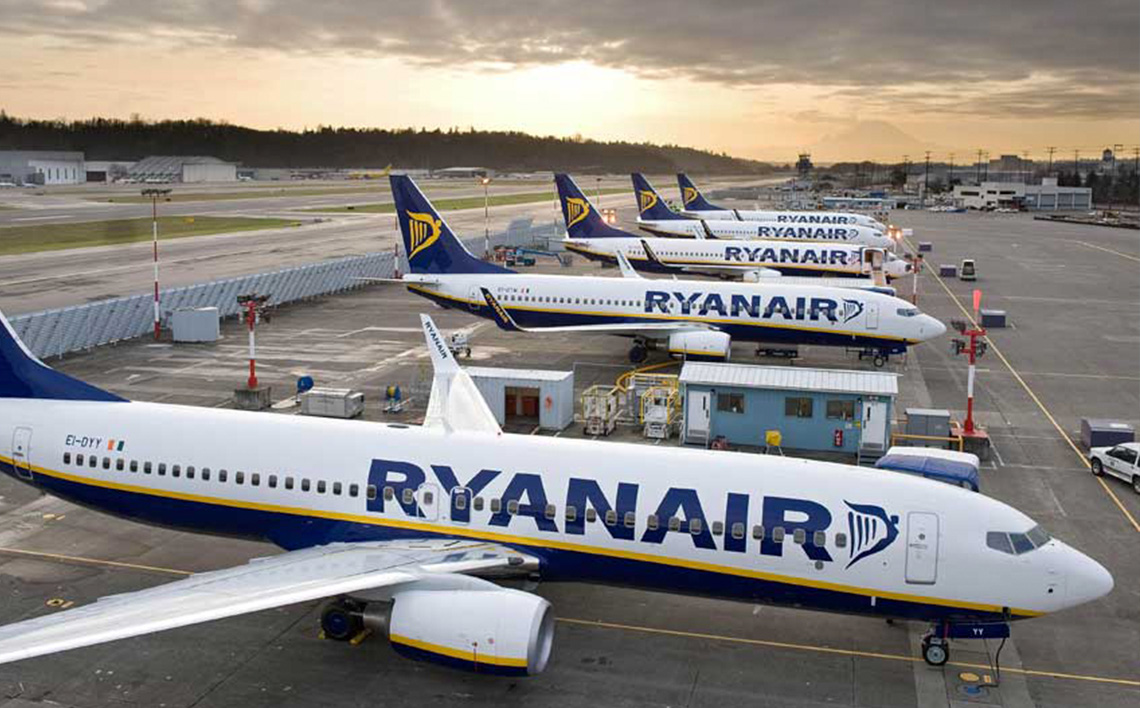 ryanair flights dublin to tours