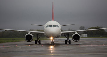 aircraft on runway aircraft on runway