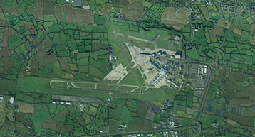 runway sky view runway sky view