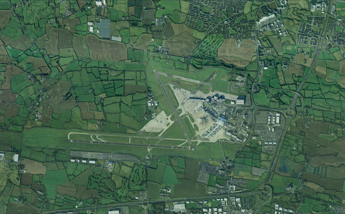 runway view from over head runway view from over head