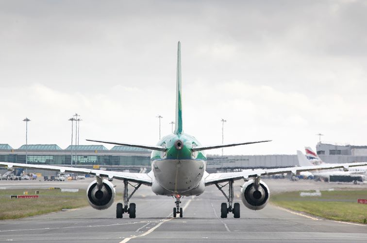 Rear of an Aer Lingus Plane