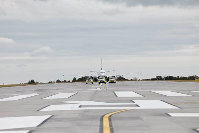 North Runway Plane