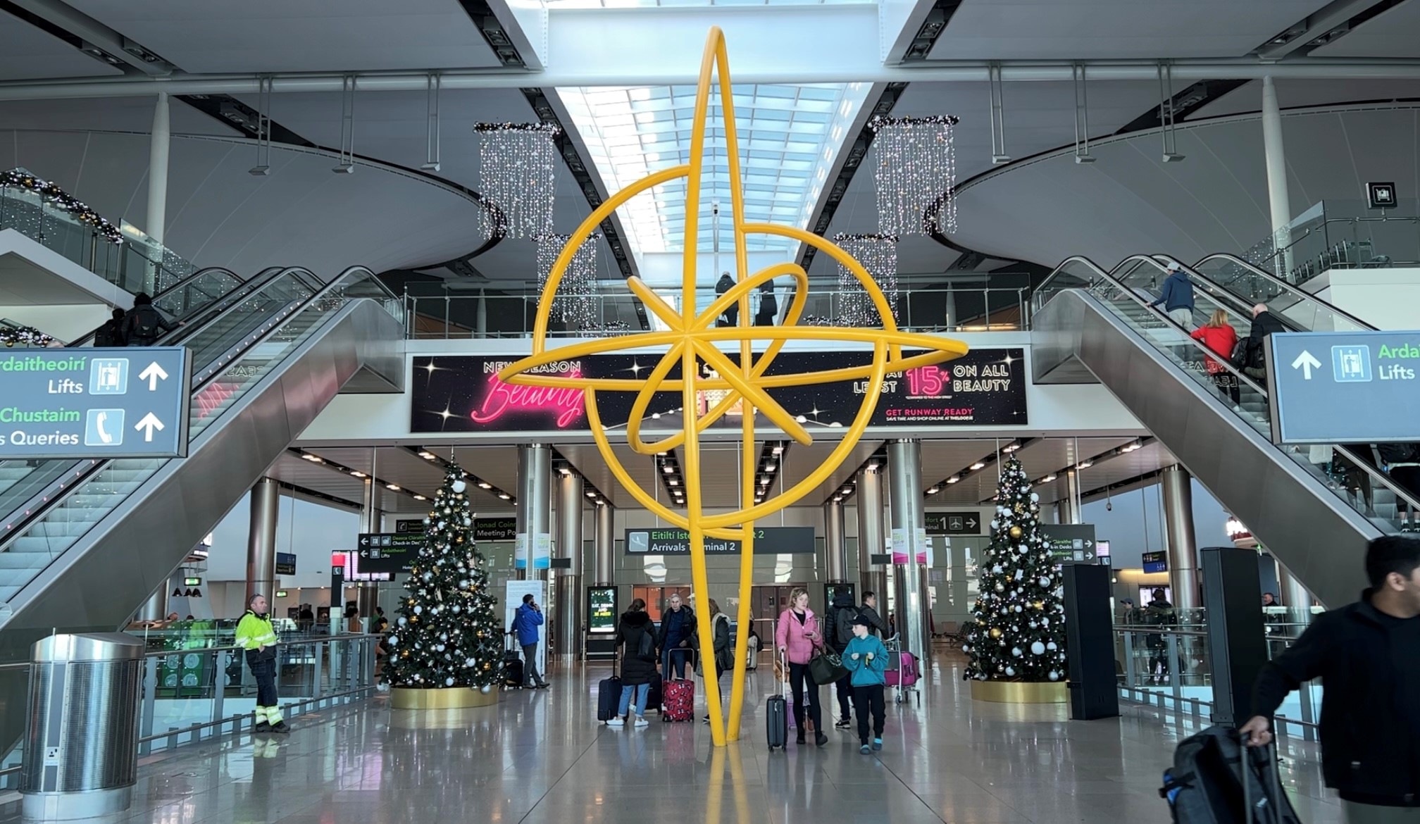 Dublin Airport Terminal 2 and it's facilities, to ease you through on your  arrival - YouTube
