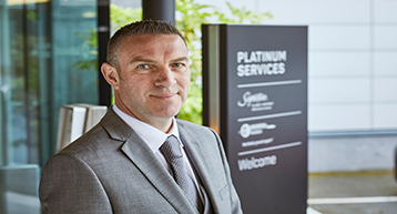Platinum Service Staff at entrance Platinum Service Staff at entrance