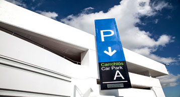 short term Car park Sign Dublin Airport