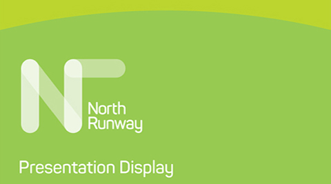 North Runway display